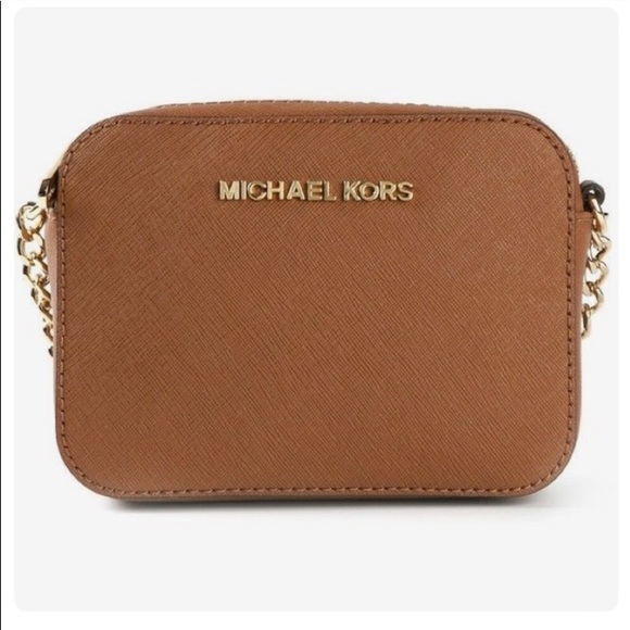 NEW Michael Kors Brown Acorn Small Crossbody Bag - Picture 4 of 7